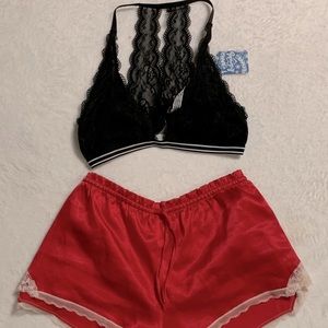 Free People Bralette Black